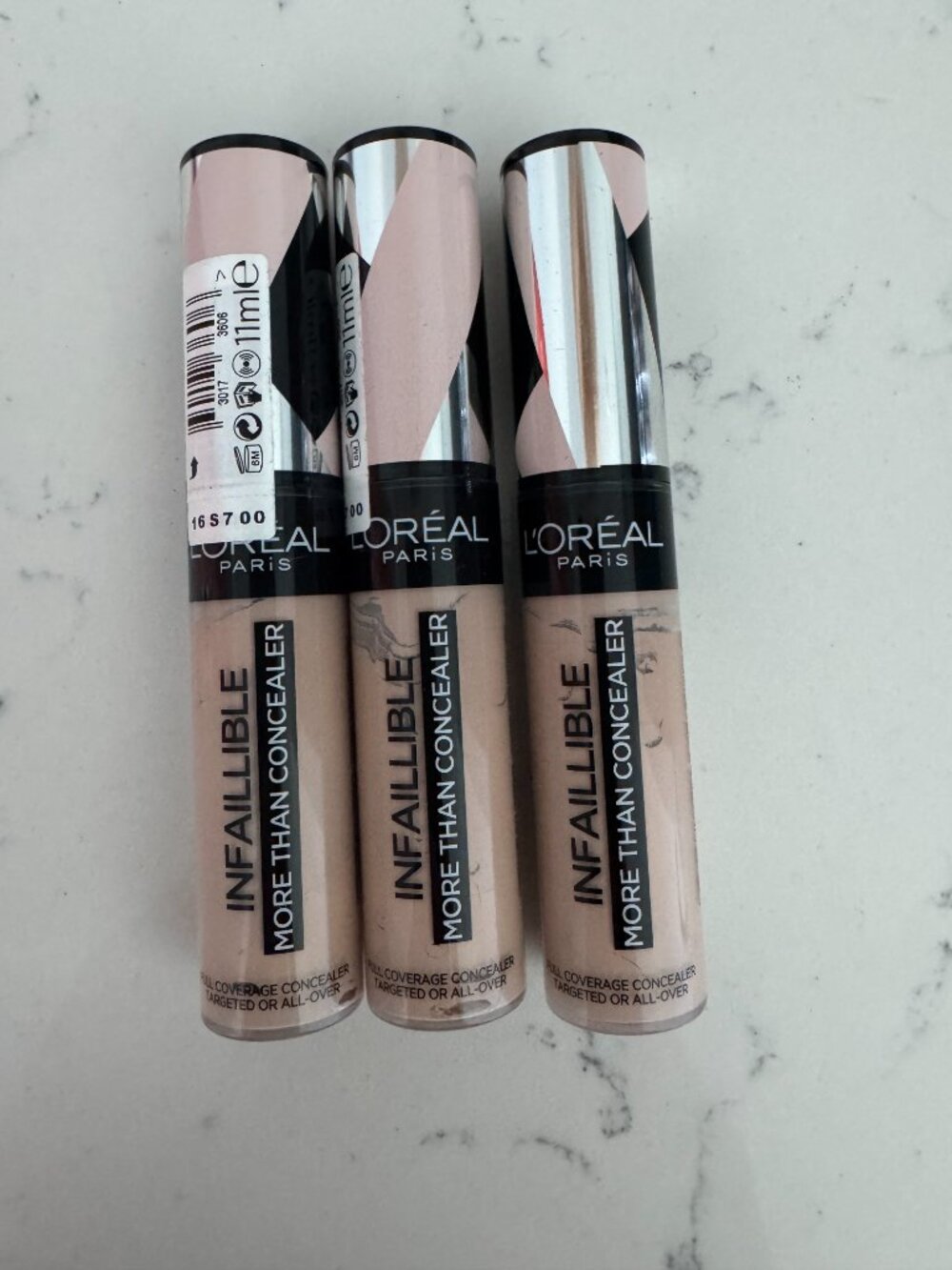 L'Oréal Infallible More Than Concealer 325 Bisque Bundle x3 NWT